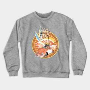 Save our surf (vintage) Crewneck Sweatshirt